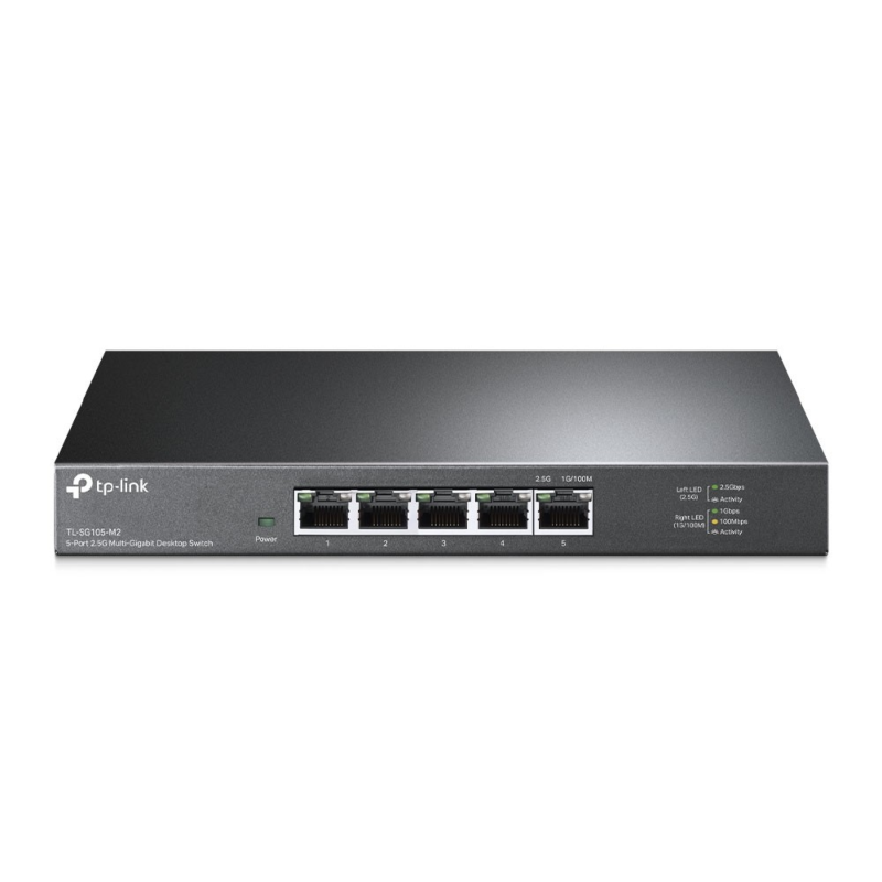 TP-Link 5-porttinen SG105 Multi-Gigabitin hallitsematon kytkin