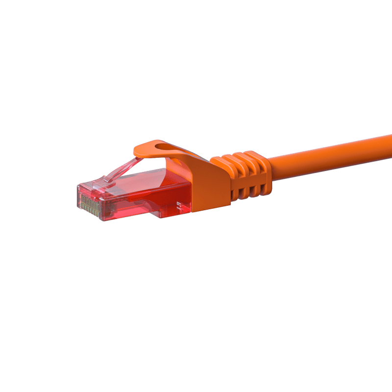 UTP CAT6 patch-kaapeli 20m oranssi - 100% kuparia