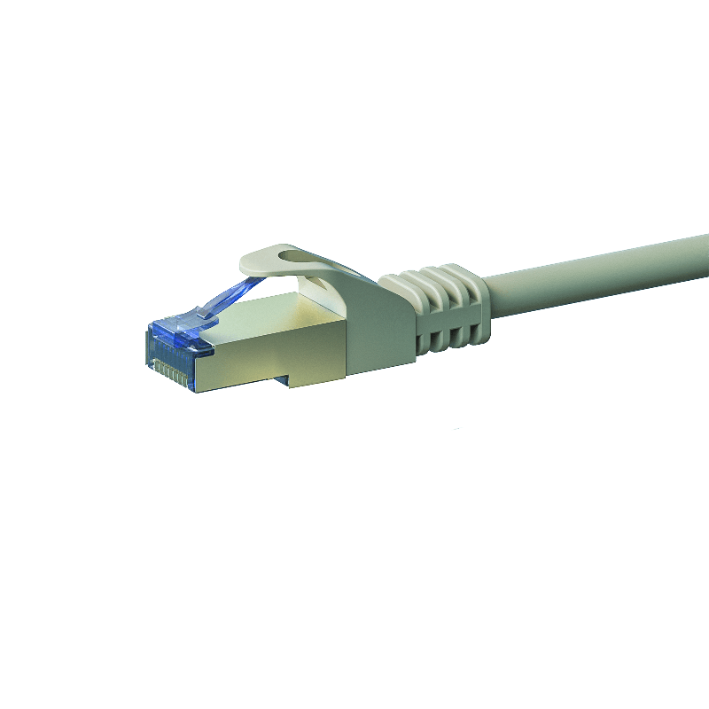 CAT6a S/FTP (PIMF) patch-kaapeli 20m harmaa