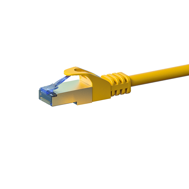 CAT6a S/FTP (PIMF) patch-kaapeli 50m keltainen