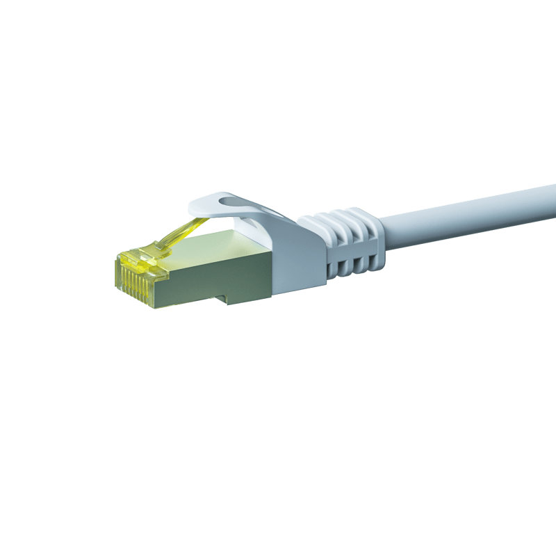 Cat7 S/FTP (PIMF) patch-kaapeli 1m valkoinen