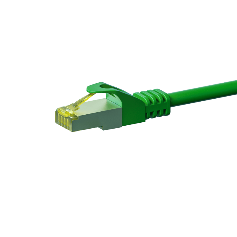 Cat7 S/FTP (PIMF) patch-kaapeli 15m vihreä