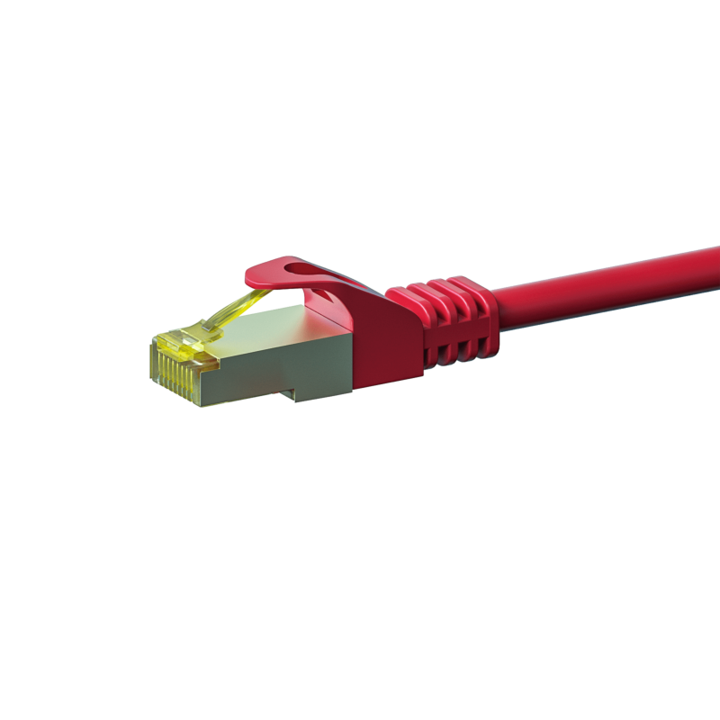 Cat7 S/FTP (PIMF) patch-kaapeli 10m punainen