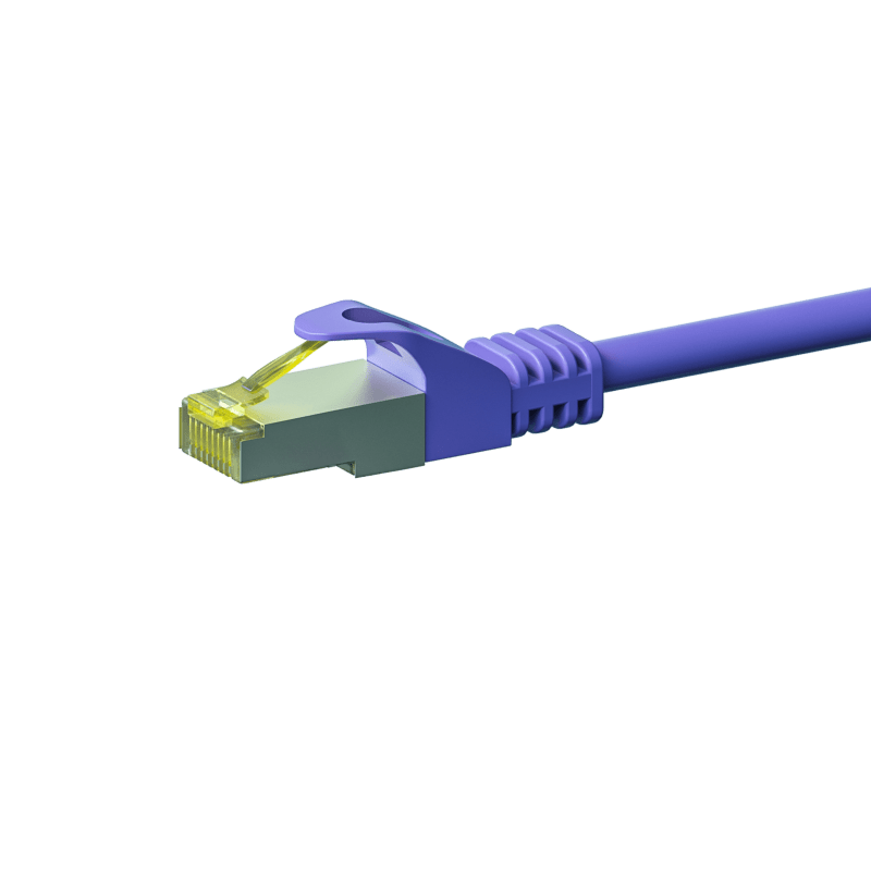 Cat7 S/FTP (PIMF) patch-kaapeli 10m violetti