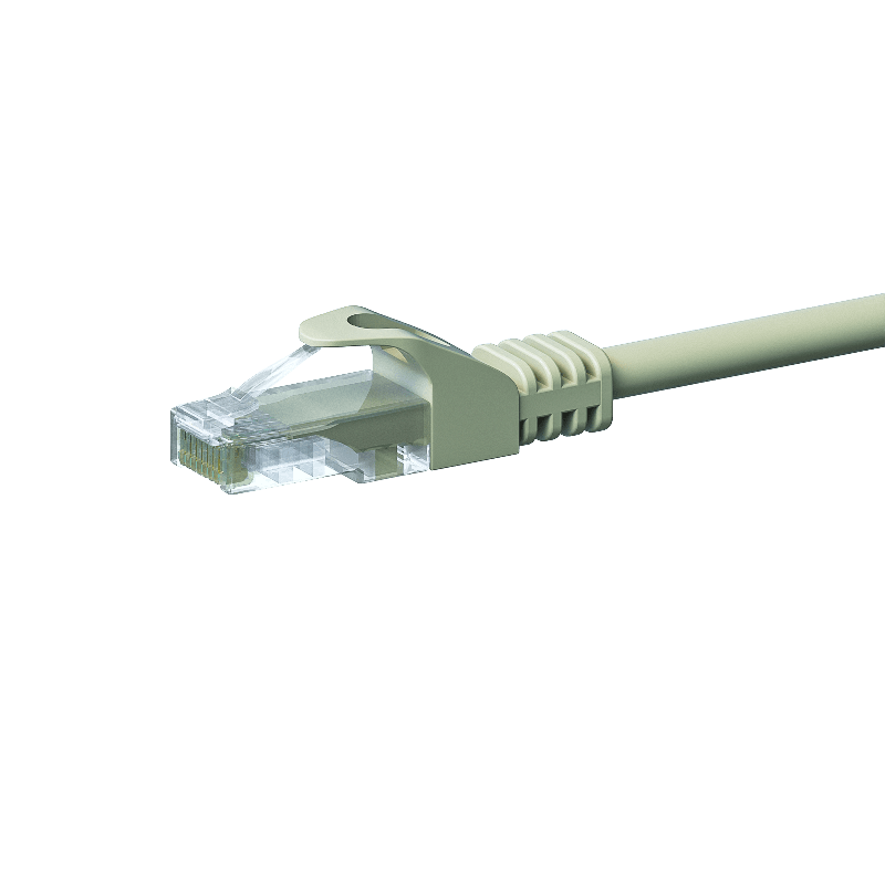 CAT5e UTP patch -kaapeli 15 m harmaa - CCA