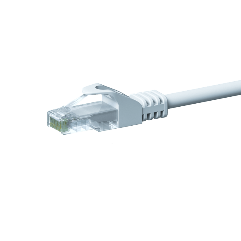 CAT5e UTP patch -kaapeli 3m valkoinen - CCA