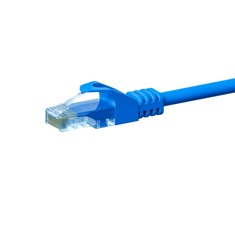CAT5e UTP patch -kaapeli 3m sininen - CCA