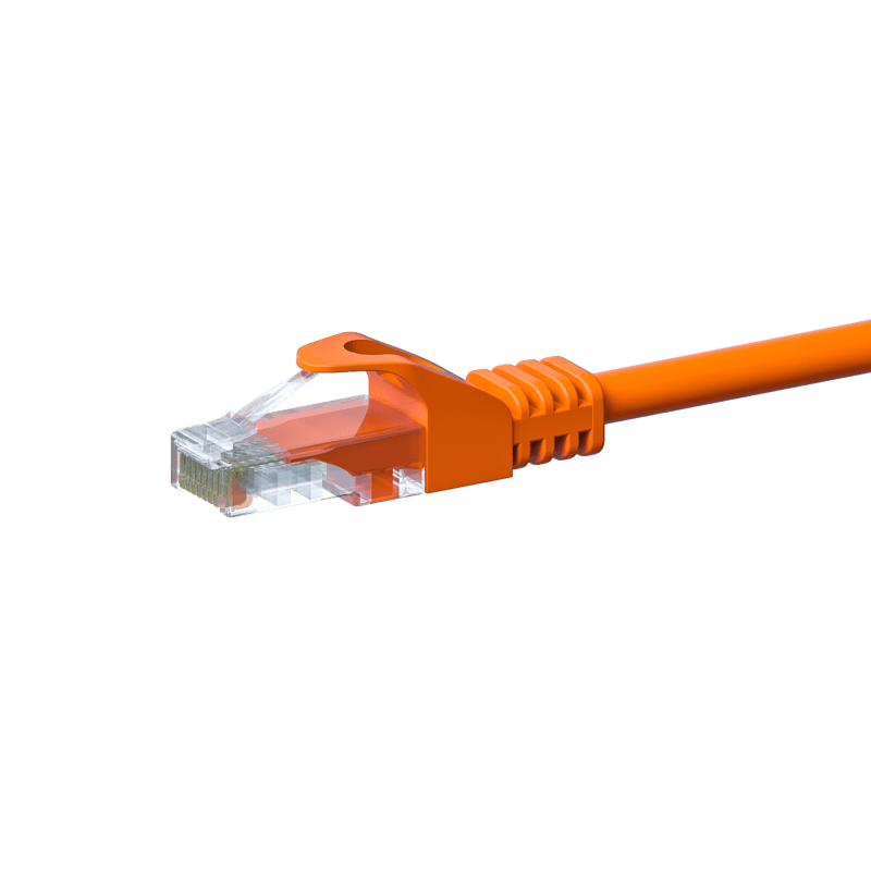 CAT5e UTP patch -kaapeli 3m oranssi - CCA