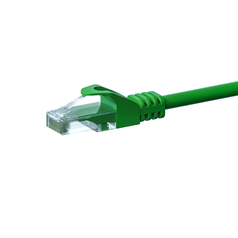 CAT6 UTP patch -kaapeli 0,50 m vihreä - CCA