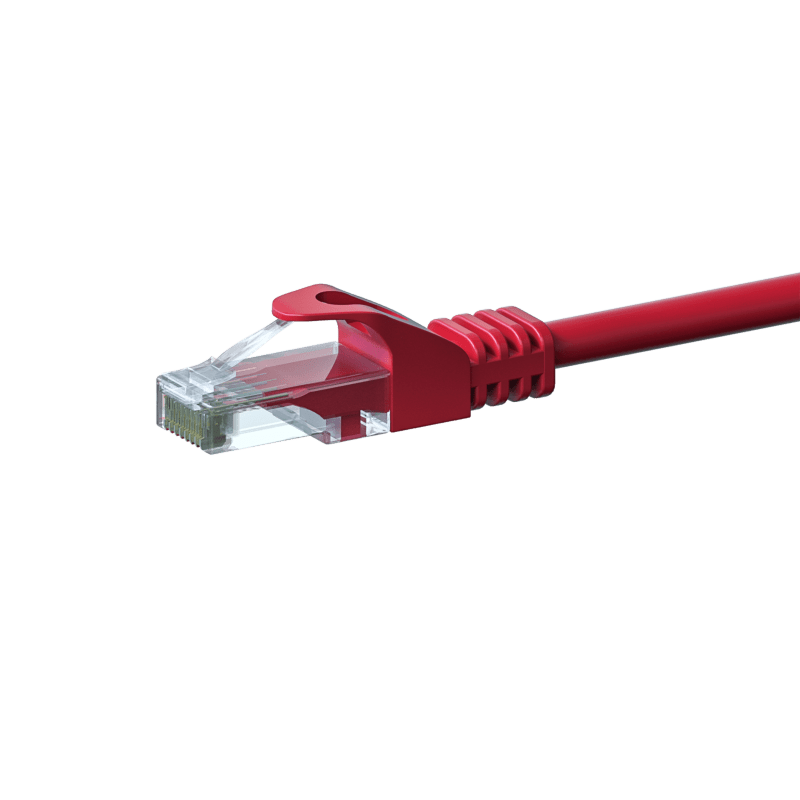 CAT6 UTP patch -kaapeli 20m punainen - CCA