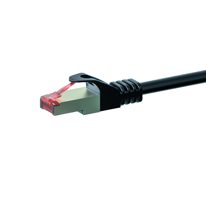 CAT6 S/FTP (PIMF) patch-kaapeli 3m musta