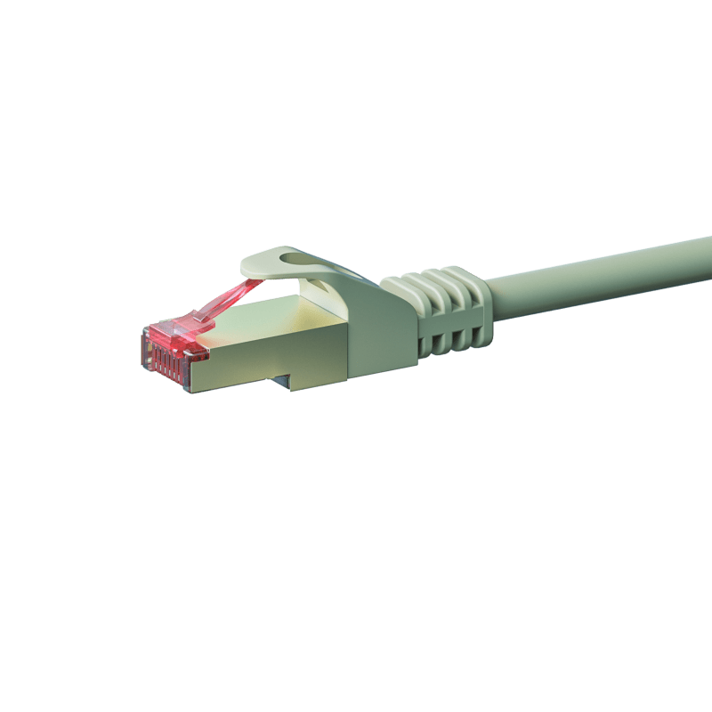 CAT6 S/FTP (PIMF) patch-kaapeli 30m harmaa