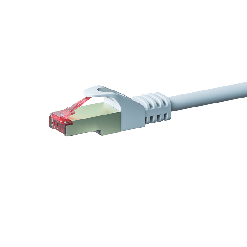 CAT6 S/FTP (PIMF) patch-kaapeli 1m valkoinen