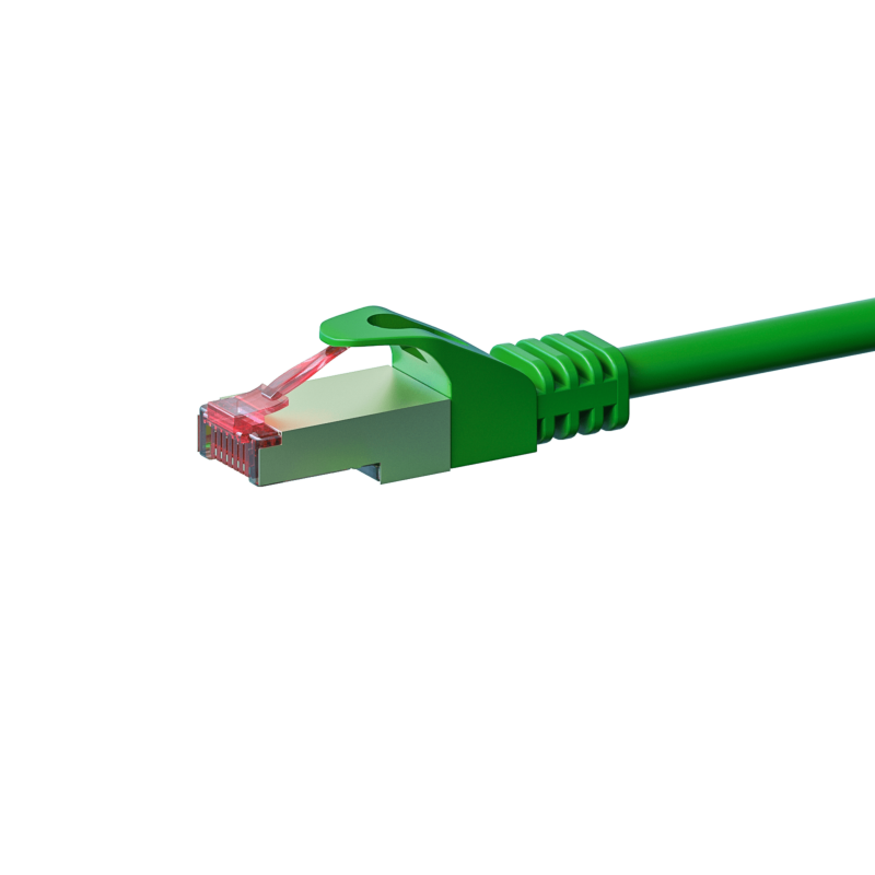 CAT6 S/FTP (PIMF) patch-kaapeli 0,50 m vihreä