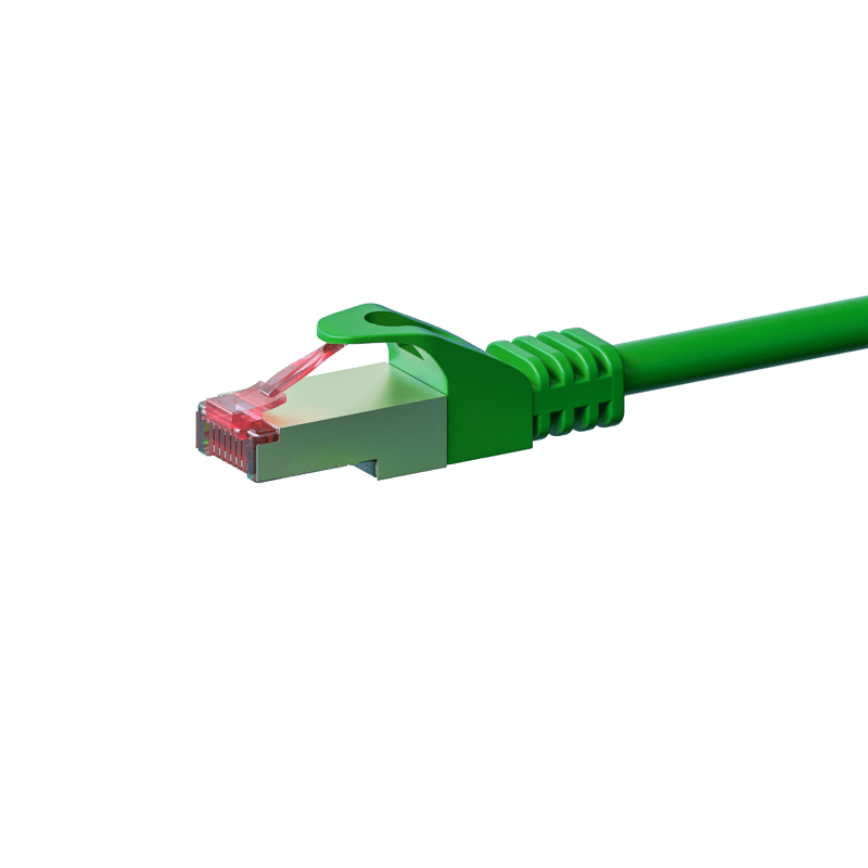 CAT6 S/FTP (PIMF) patch-kaapeli 30m vihreä