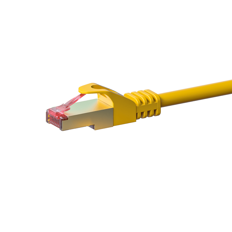 CAT6 S/FTP (PIMF) patch-kaapeli 3m keltainen
