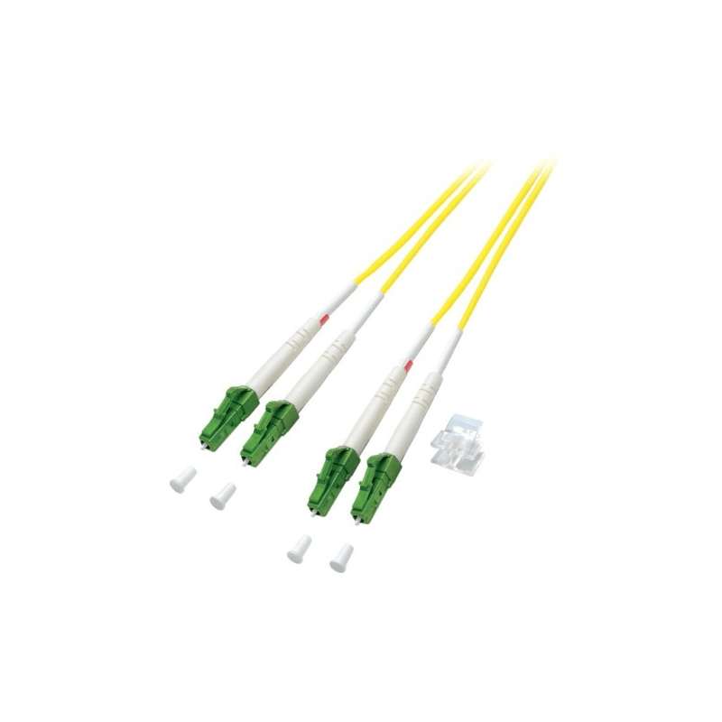 OS2 duplex valokuitukaapeli LC/APC-LC/APC 20m