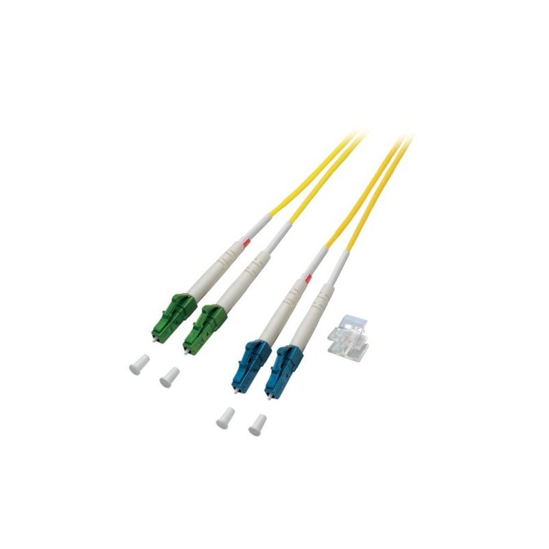 OS2 duplex valokuitukaapeli LC/APC-LC 3m