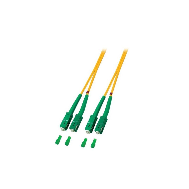 OS2 duplex valokuitukaapeli SC/APC-SC/APC 3m