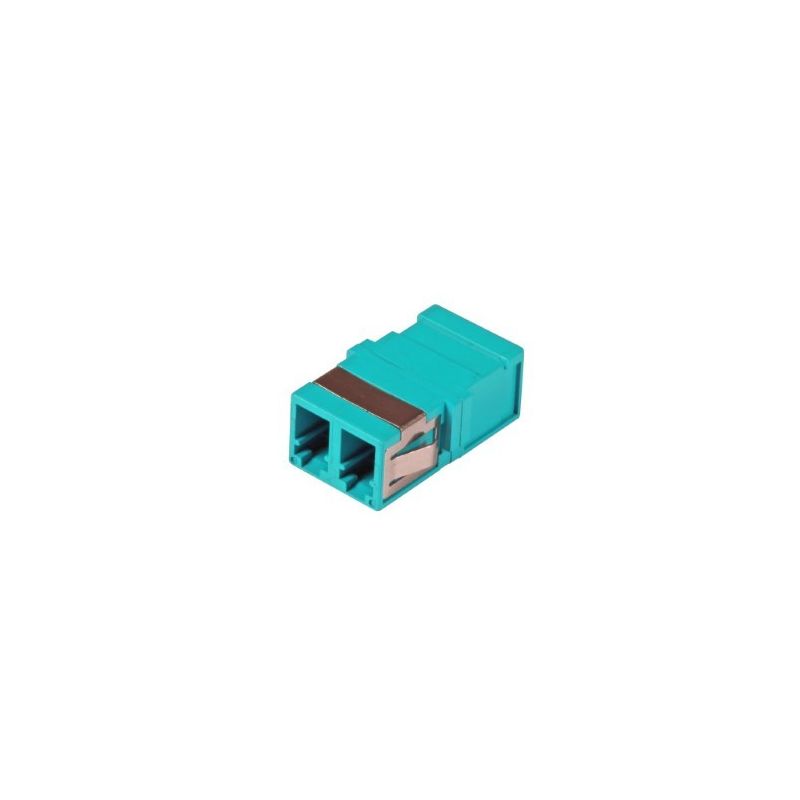Multimode Keystone-liitäntä LC-LC duplex turkoosi