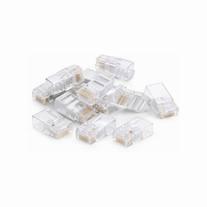 DANICOM UTP CAT6a RJ45 Liitin - jäykkään sydämeen - 10 kpl
