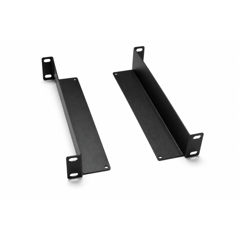 10 tuuman L-profiili 450 mm syville 10 tuuman palvelinkaapeille – 2 kappaleen sarja