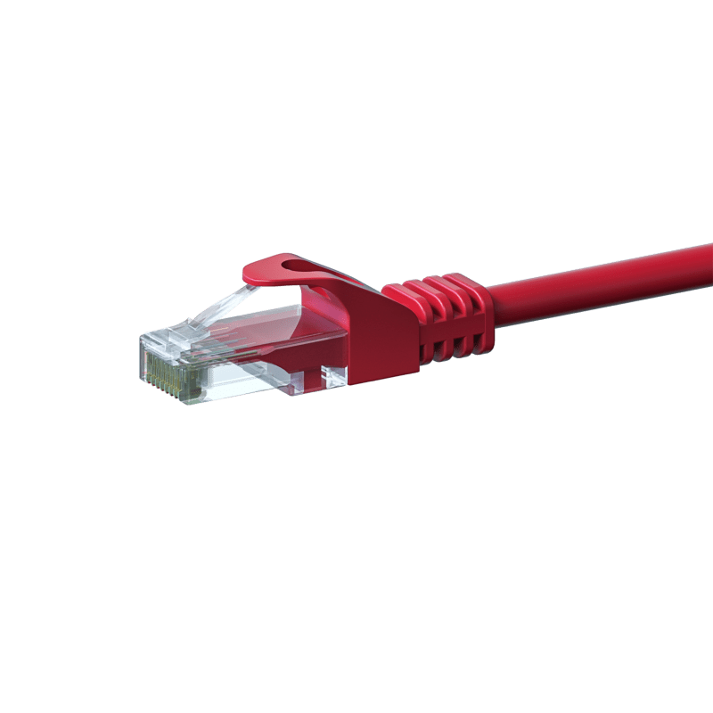 CAT6 UTP patch -kaapeli 2m punainen - CCA