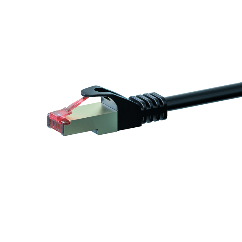 CAT6 S/FTP (PIMF) patch-kaapeli 5m musta