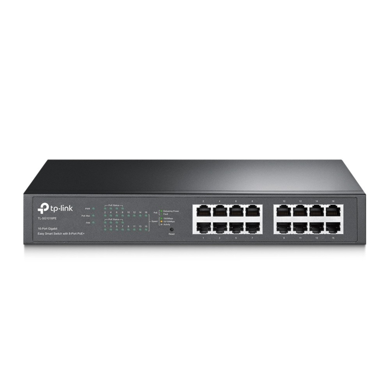 TP-Link 16-porttinen 1016 hallittu PoE-älykytkin