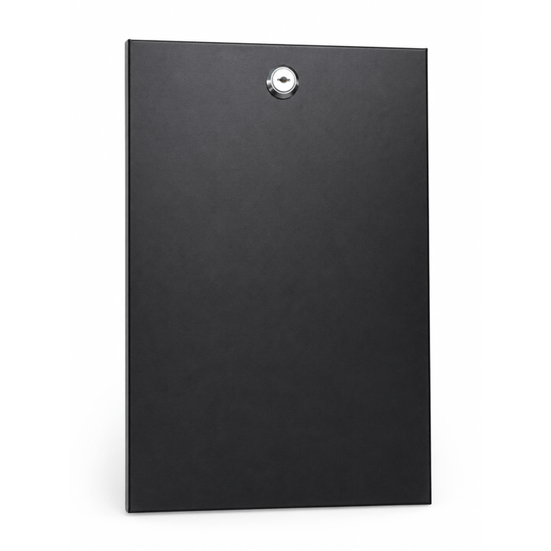 12U sivupaneeli 10" palvelinkaappeihin - 310mm syvä lukolla