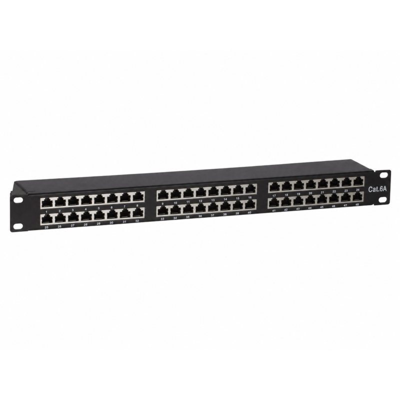 CAT6a STP -kytkentäpaneeli - 48 porttia