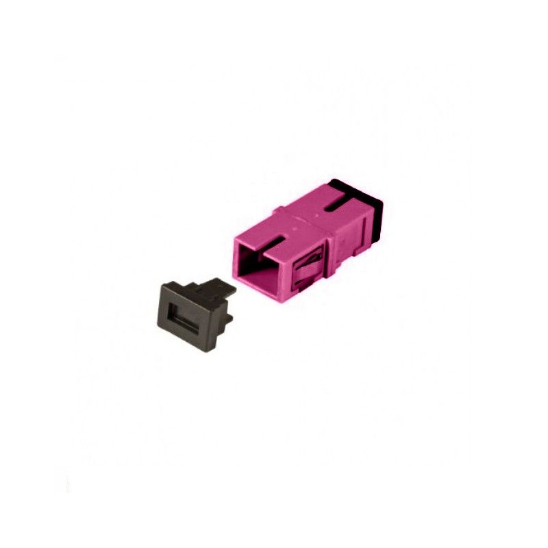 Multimode Keystone-kytkin SC-SC simplex violetti