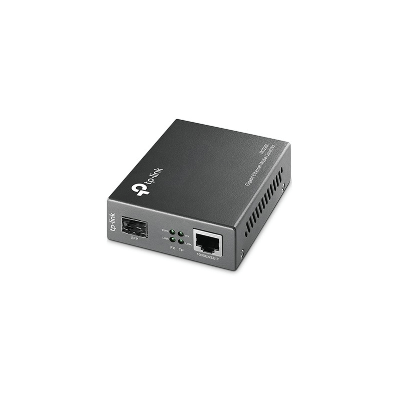 Kuituoptinen muunnin TP-Link MC220L SFP-moduuleille yksi-/monimuoto