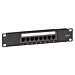 10 tuuman CAT6 UTP patch -paneeli - 8 porttia