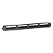 CAT6 UTP patch -paneeli - 24 porttia