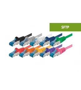 Cat6a S/FTP patch-kaapelit - 100% kuparia